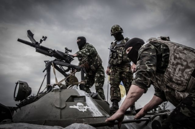 АТО на Донбассе продолжается. Фото с сайта aif.ua
