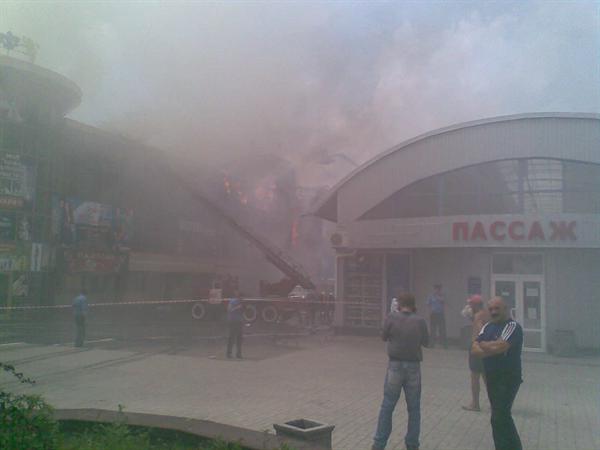 В Макеевке потушили пожар. Фото: Алексей Даньшин