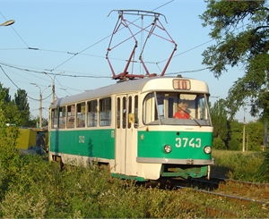 В Донецке «единичка» трамвая поедет быстрее. Фото: Влад Беспалов