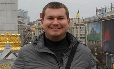 Погибший активист Дмитрий Чернявский. Фото с сайта news.liga.net.