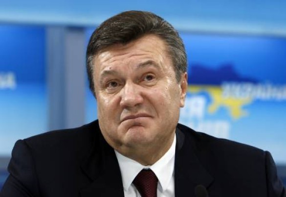 Янукович у пророссийских активистов не в почете. Фото с сайта qha.com.ua