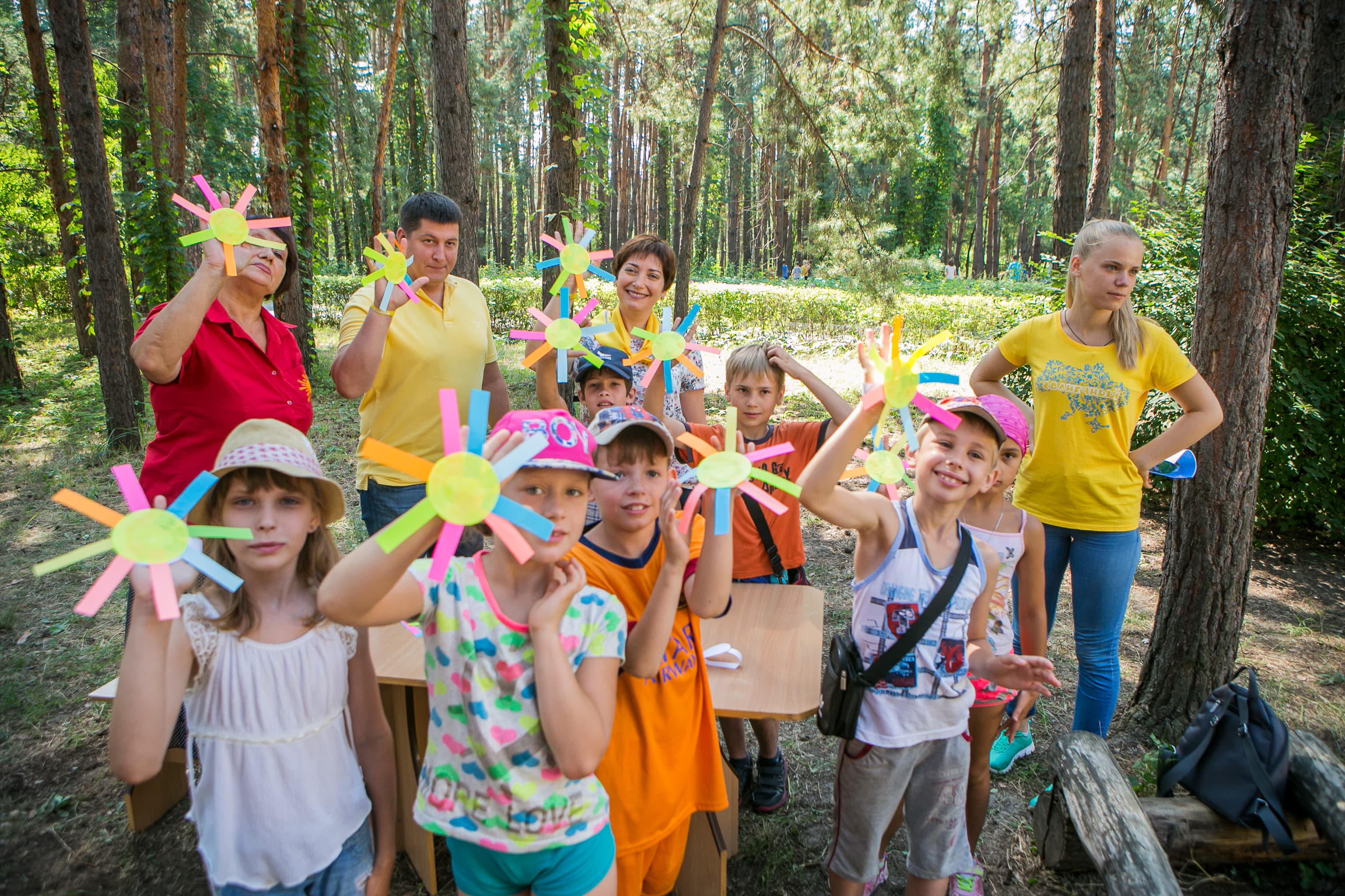 Новость - События - Гуманитарный штаб посетил детский лагерь в Святогорске