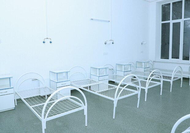 Как выглядят новые палаты в областной больнице для больных COVID-19. Фото: Харьковский облсовет