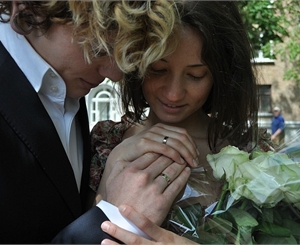 Александр и Татьяна теперь муж и жена. Фото: http://vkontakte.ru