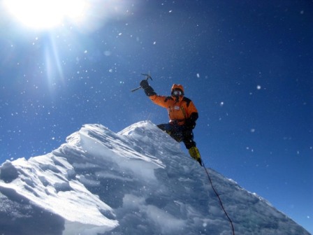 Донецкие альпинисты покорили гору Аконкагуа. Фото don-news.net