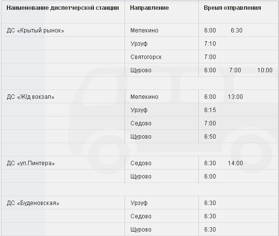 Новость - Транспорт и инфраструктура - Расписание автобусов из Донецка на Азовское море