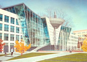 Строители заканчивают возведение нового библиотечного центра. Фото: union.com