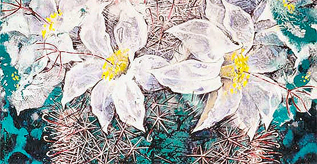 Новость - События - Райские цветы и божественный свет: в Донецке проходит выставка талантливой художницы