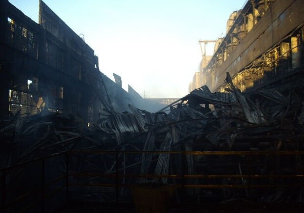 Новость - Транспорт и инфраструктура - Углегорская ТЭС запустила  энергоблок, который был уничтожен огромным пожаром
