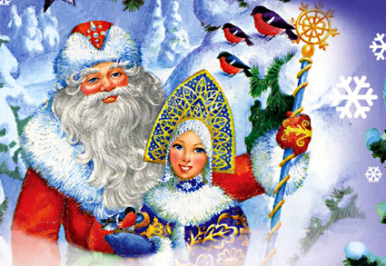 Дед Мороз и Снегурочка - обязательные составляющие новогодней сказки. Фото с сайта pustunchik.ua