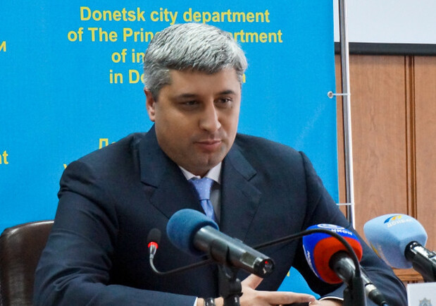 Начальник гормилиции Максим Кириндясов. Фото с сайта telegraf.dn.ua