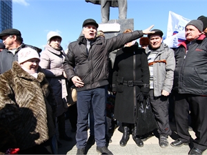 Митингующие в Донецке настроены решительно. Фото: Константин Буновский