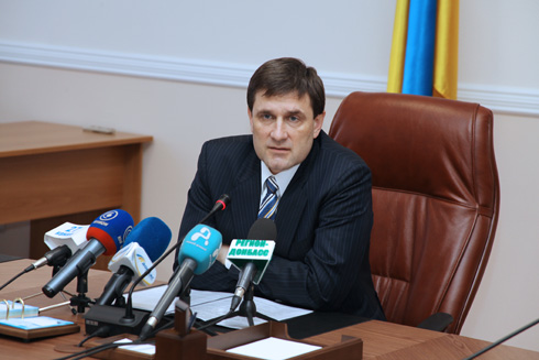 Председатель Донецкого облсовета Андрей Шишацкий.
Фото с сайта lifedon.com.ua.
