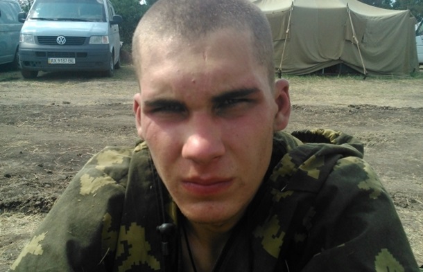 Один из задержанных военных РФ. Фото пресс-службы СБУ.