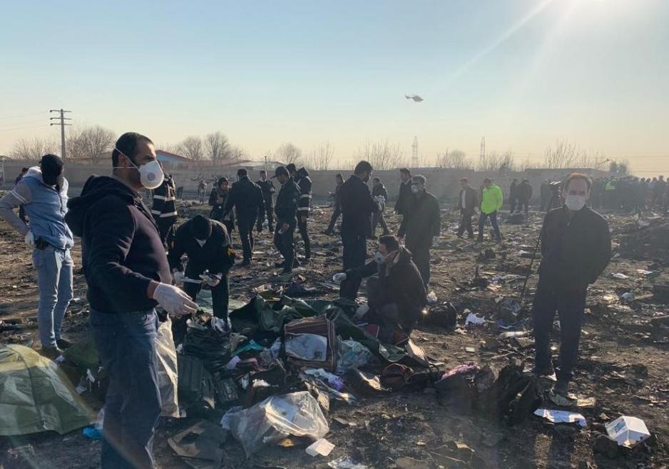 Новость - События - Крушение украинского Boeing: на месте катастрофы в Иране нашли "черные ящики"