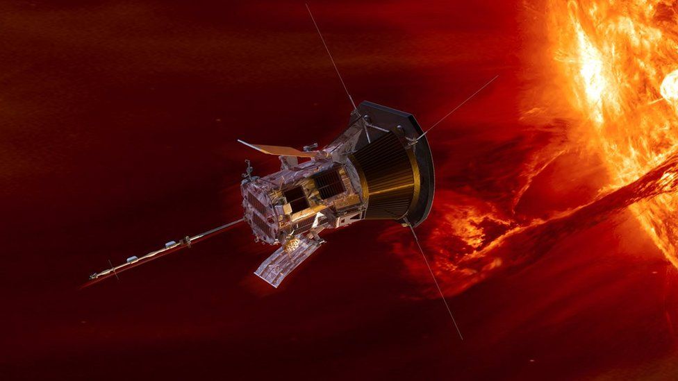 Солнечный зонд "Паркер". Фото ВВС
