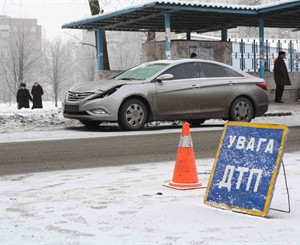 С начала января в городе произошло 10 ДТП, в которых пострадало 15  пешеходов. Фото: пресс-служба ГАИ в Донецкой области